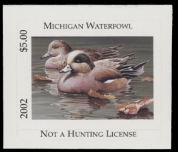 Picture of 2002 Michigan Duck Stamp