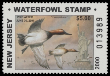Picture of 2000 New Jersey Duck Stamp