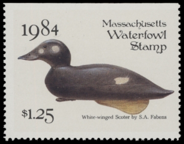 Picture of 1984 Massachusetts Duck Stamp