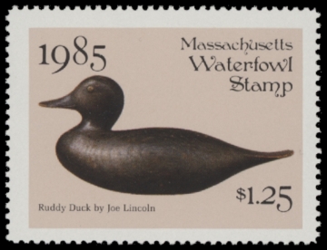 Picture of 1985 Massachusetts Duck Stamp