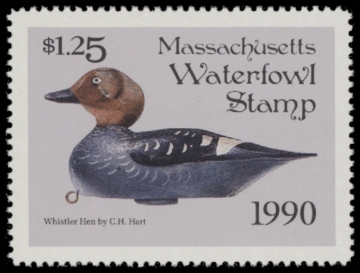 Picture of 1990 Massachusetts Duck Stamp