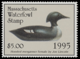 Picture of 1995 Massachusetts Duck Stamp