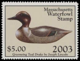 Picture of 2003 Massachusetts Duck Stamp
