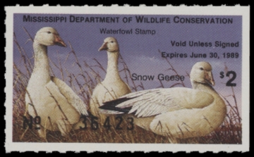 Picture of 1988 Mississippi Duck Stamp