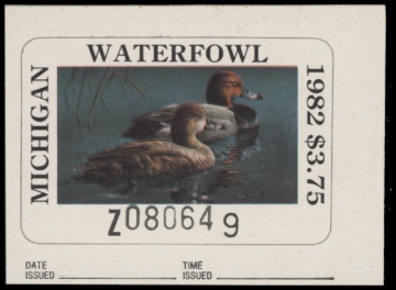 Picture of 1982 Michigan Duck Stamp