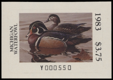 Picture of 1983 Michigan Duck Stamp