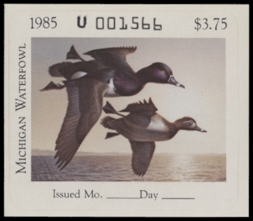Picture of 1985 Michigan Duck Stamp