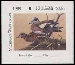 Picture of 1989 Michigan Duck Stamp