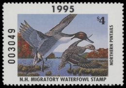 Picture of 1995 New Hampshire Duck Stamp