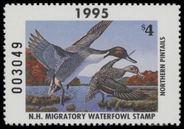 Picture of 1995 New Hampshire Duck Stamp