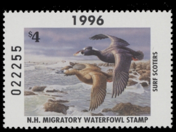 Picture of 1996 New Hampshire Duck Stamp