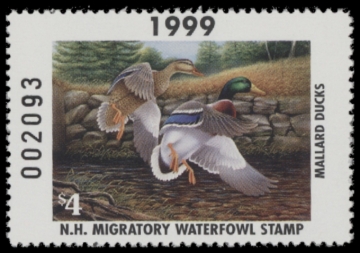 Picture of 1999 New Hampshire Duck Stamp