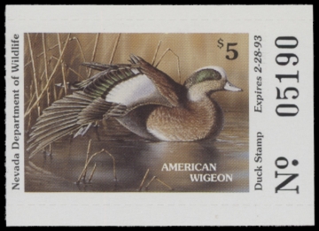 Picture of 1992 Nevada Duck Stamp