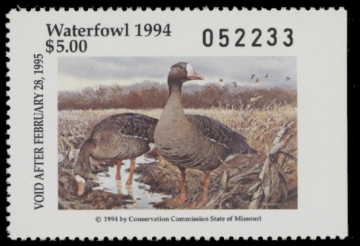 Picture of 1994 Missouri Duck Stamp