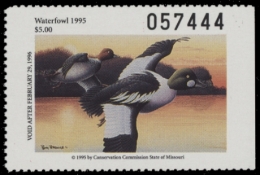 Picture of 1995 Missouri Duck Stamp