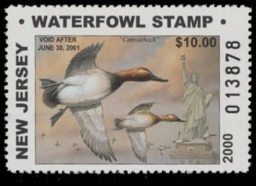 Picture of 2000 New Jersey Duck Stamp