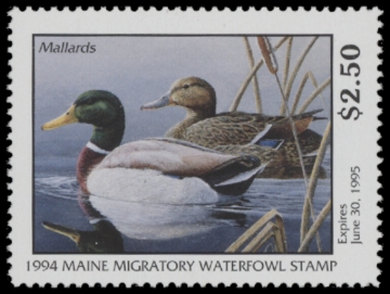 Picture of 1994 Maine Duck Stamp