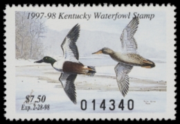 Picture of 1997 Kentucky Duck Stamp