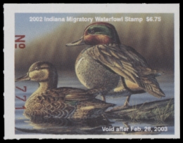 Picture of 2002 Indiana Duck Stamp