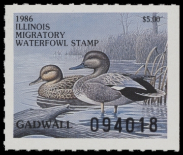 Picture of 1986 Illinois Duck Stamp