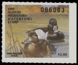 Picture of 1989 Illinois Duck Stamp