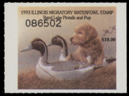 Picture of 1993 Illinois Duck Stamp
