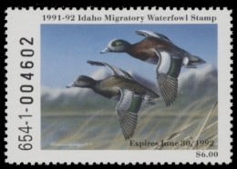 Picture of 1991 Idaho Duck Stamp
