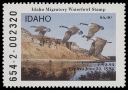 Picture of 1992 Idaho Duck Stamp