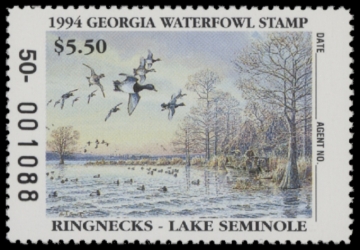 Picture of 1994 Georgia Duck Stamp