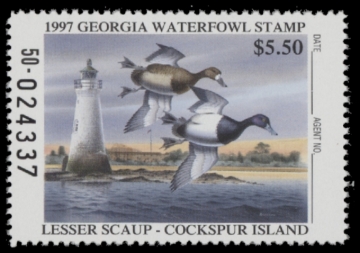 Picture of 1997 Georgia Duck Stamp