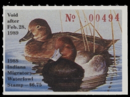 Picture of 1988 Indiana Duck Stamp