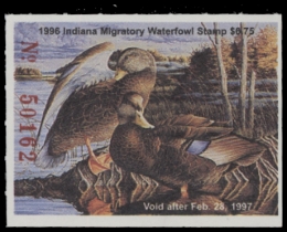 Picture of 1996 Indiana Duck Stamp