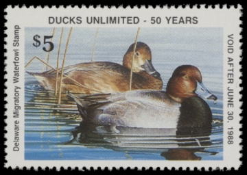 Picture of 1987 Delaware Duck Stamp