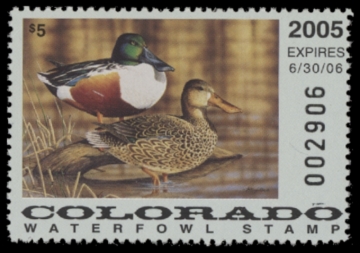 Picture of 2005 Colorado Duck Stamp