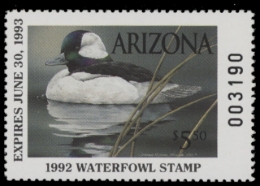 Picture of 1992 Arizona Duck Stamp
