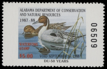 Picture of 1987 Alabama Duck Stamp