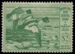 Picture of RW16 1949 Duck Stamp. MLH