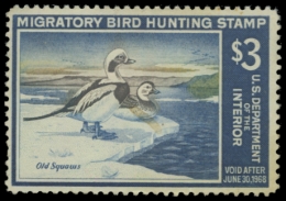 Picture of RW34 1967 Duck Stamp. MLH. F-VF 