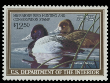 Picture of RW56 1989 Duck Stamp. MNH. F-VF