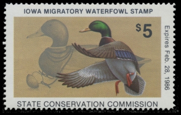 Picture of 1985 Iowa Duck Stamp