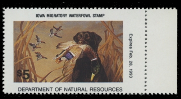 Picture of 1992 Iowa Duck Stamp