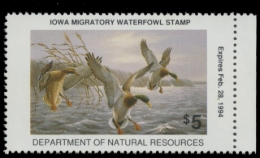 Picture of 1993 Iowa Duck Stamp