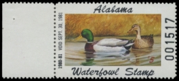 Picture of 1980 Alabama Duck Stamp
