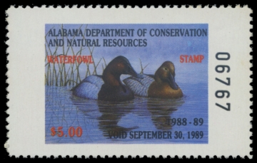 Picture of 1988 Alabama Duck Stamp
