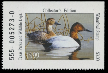 Picture of 1999 Texas Duck Stamp