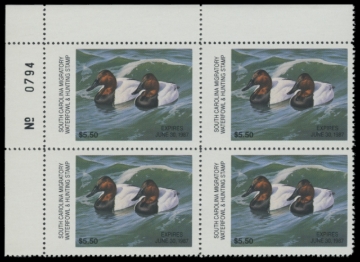 Picture of 1986 South Carolina Duck Stamp