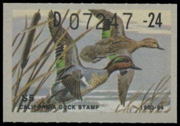 Picture of 1983 California Duck Stamp