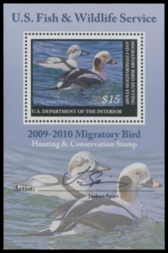 Picture of RW76B 2009 Duck Stamp 