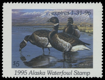 Picture of 1995 Alaska Duck Stamp
