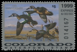 Picture of 1999 Colorado Duck Stamp
